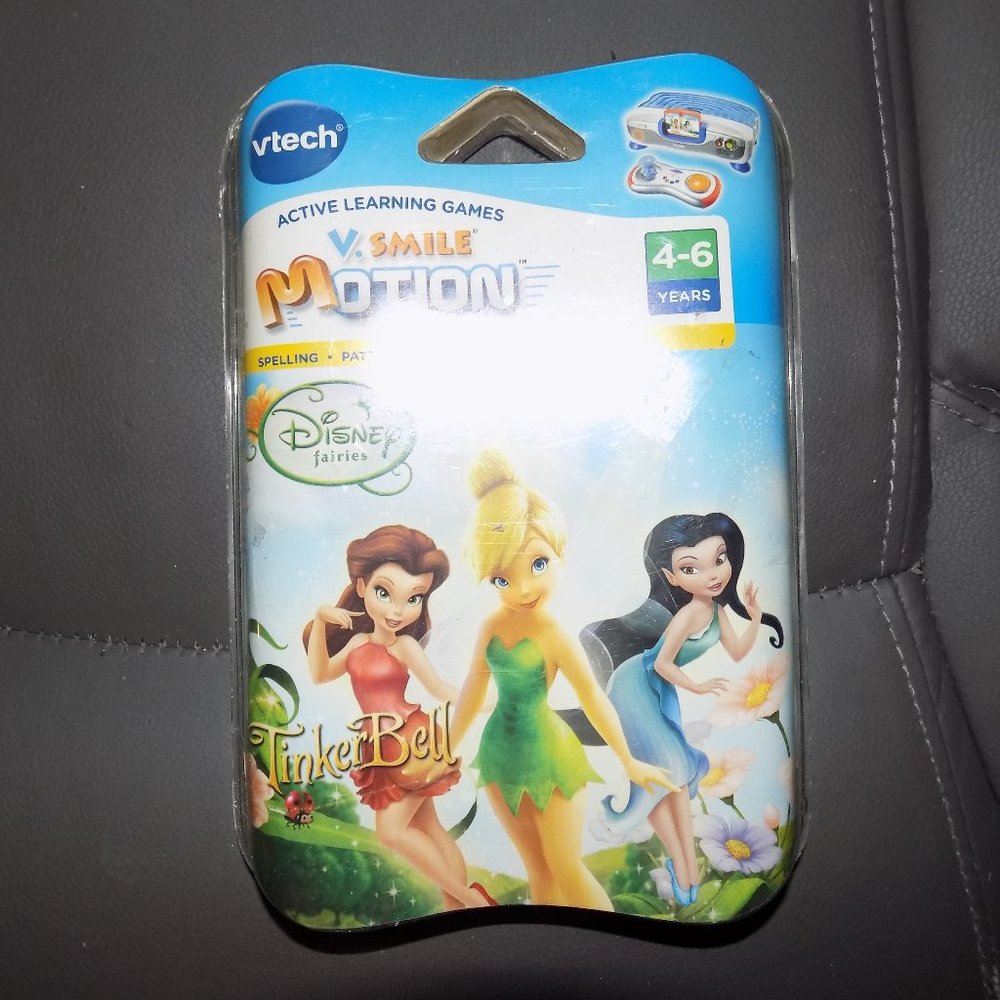 Vtech V. Smile Motion Disney Fairies Tinkerbell NEW